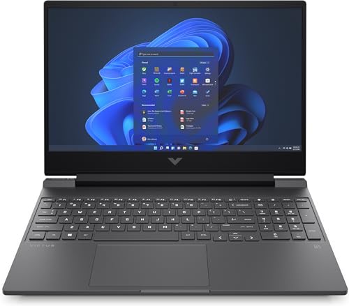 HP - Victus 15.6" Gaming Laptop - AMD Ryzen 5 7535HS - 8GB Memory - NVIDIA GeForce RTX 2050-512GB SSD - Mica Silver